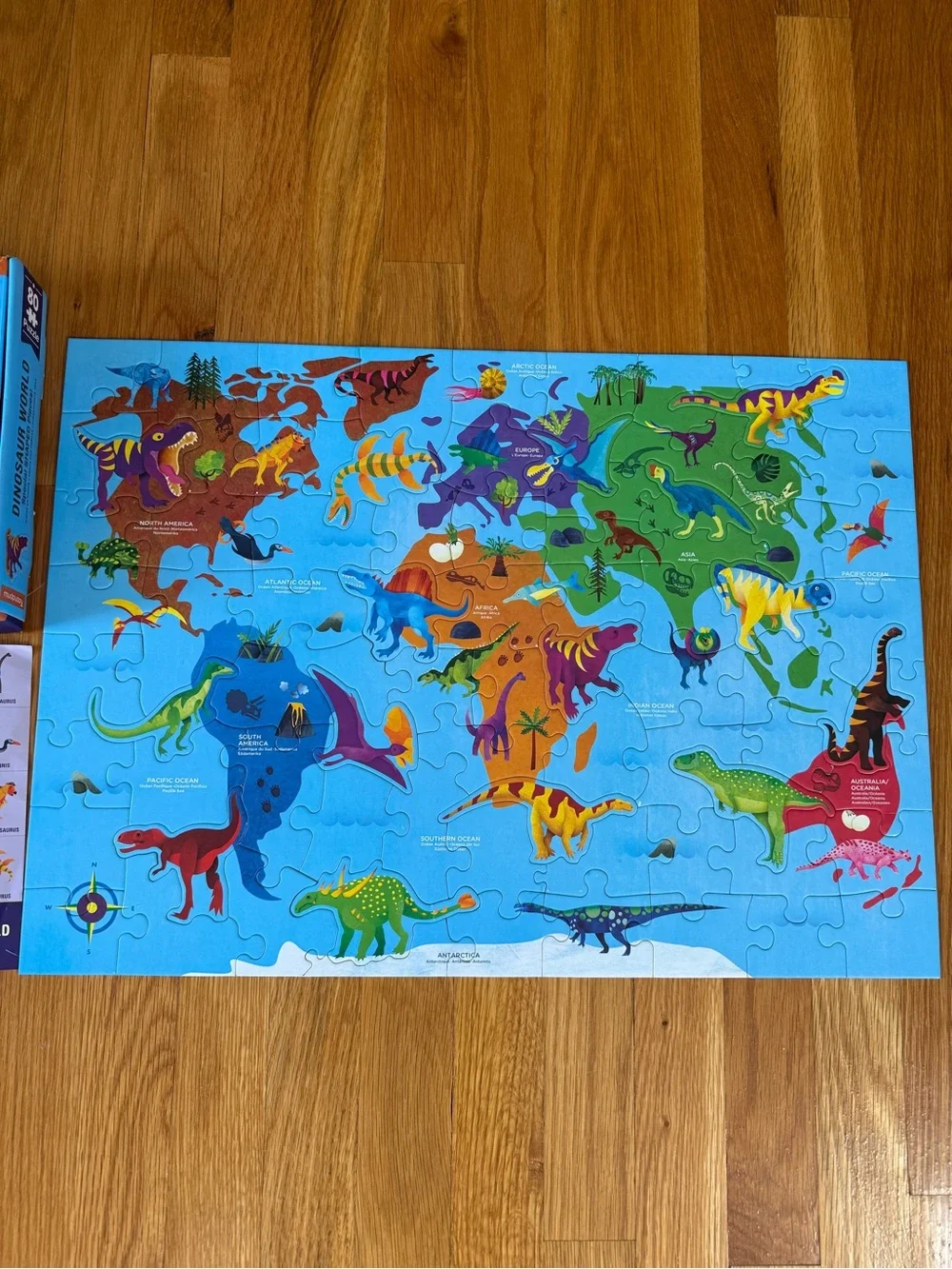 Dinosaur World Puzzle for Kids - 80 piece